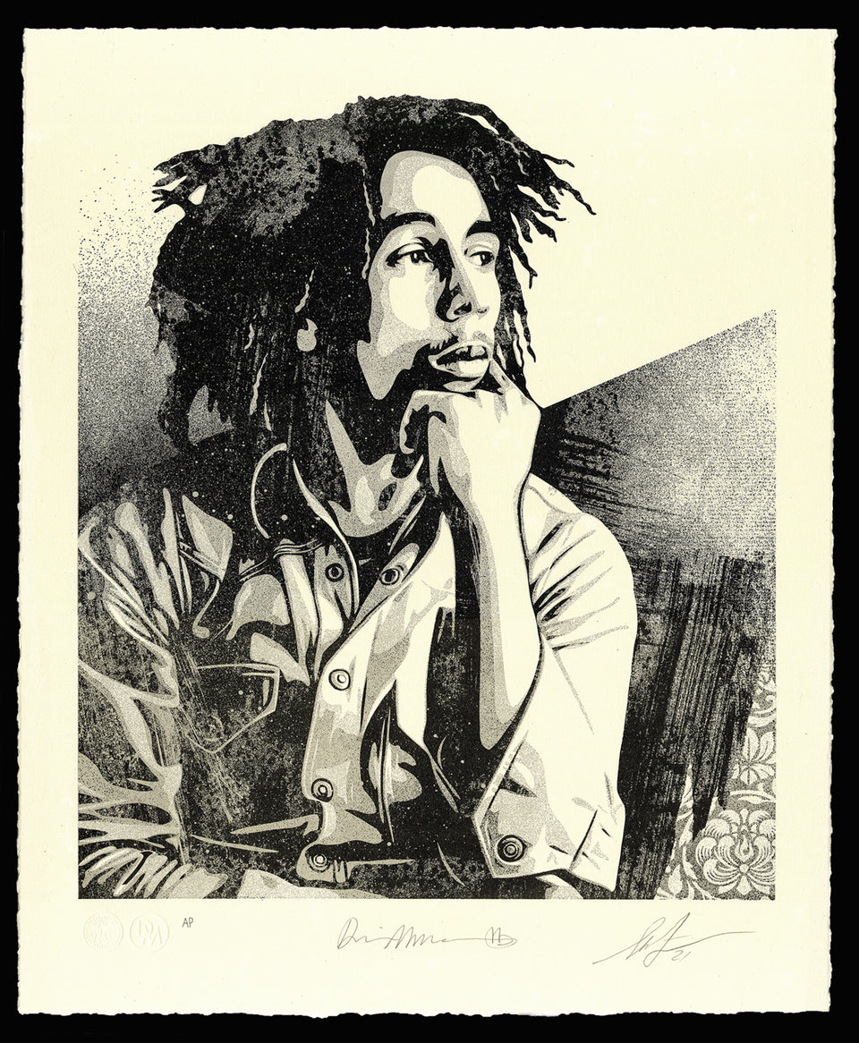 Shepard Fairey Bob Marley 40th (Set of 3)