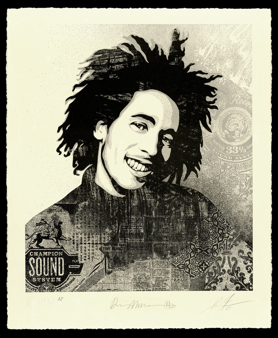 Shepard Fairey Bob Marley 40th (Set of 3)