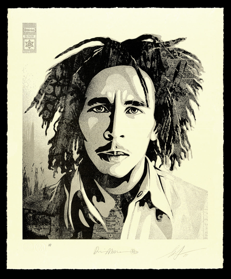 Shepard Fairey Bob Marley 40th (Set of 3)