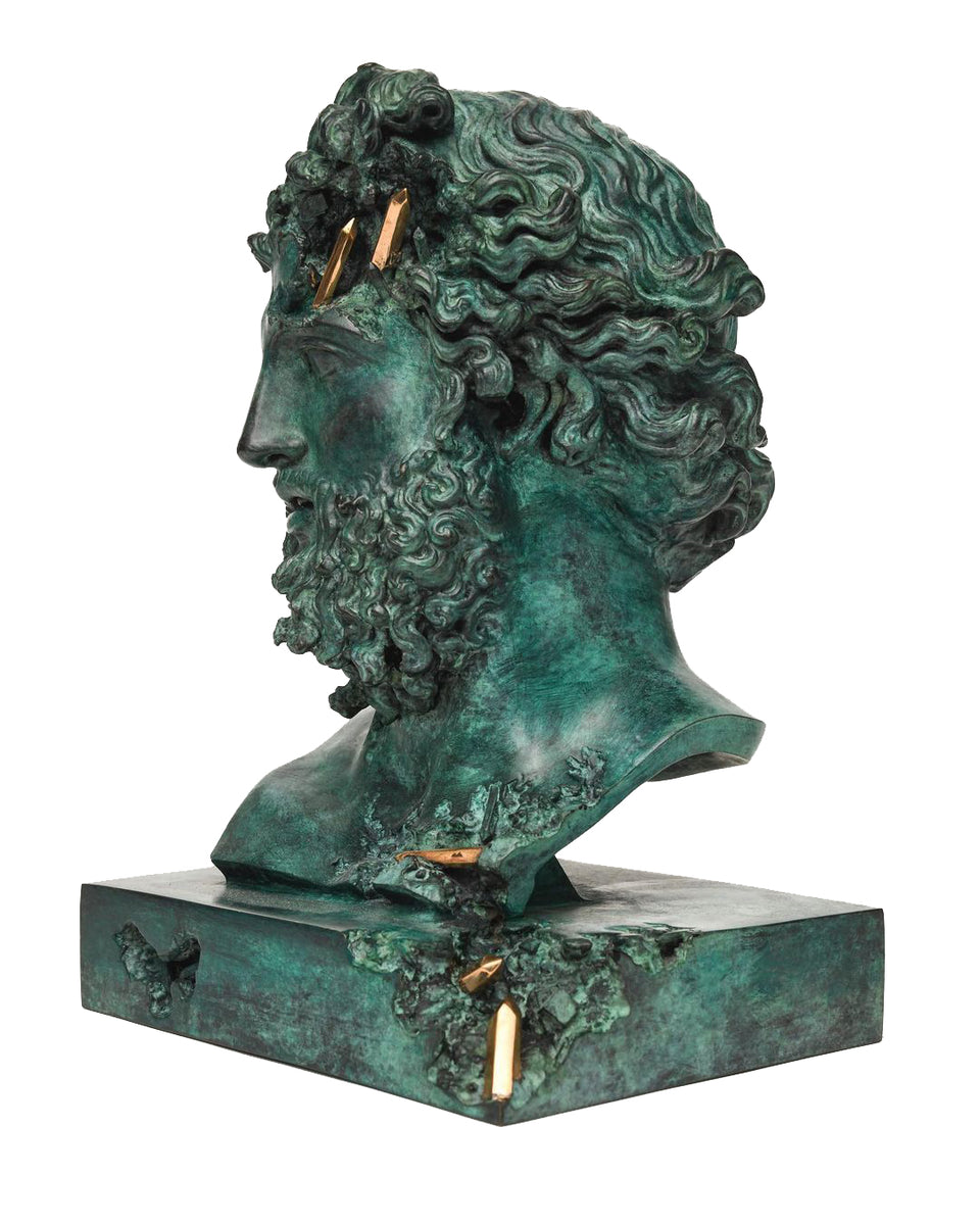 Daniel Arsham Bronze Eroded Jupiter