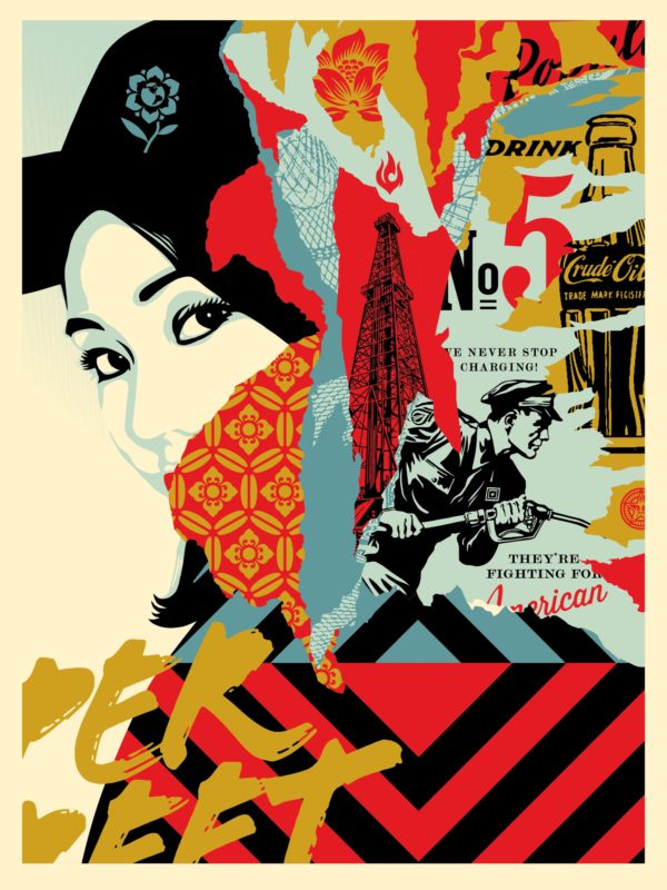 Shepard Fairey Drink Crude Oil