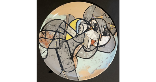 George Condo Machine Bugs Plate