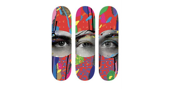 Paul Insect Skateboard Deck I SEE 1,2,3 (Set of 3)