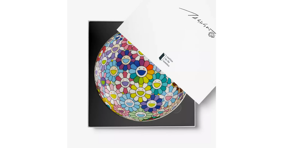 Takashi Murakami Gargantua Flower Ball Plate