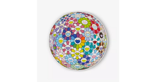 Takashi Murakami Gargantua Flower Ball Plate