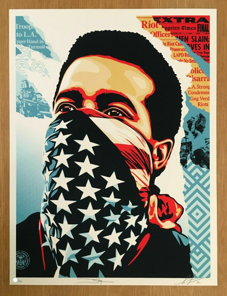 Shepard Fairey American Rage