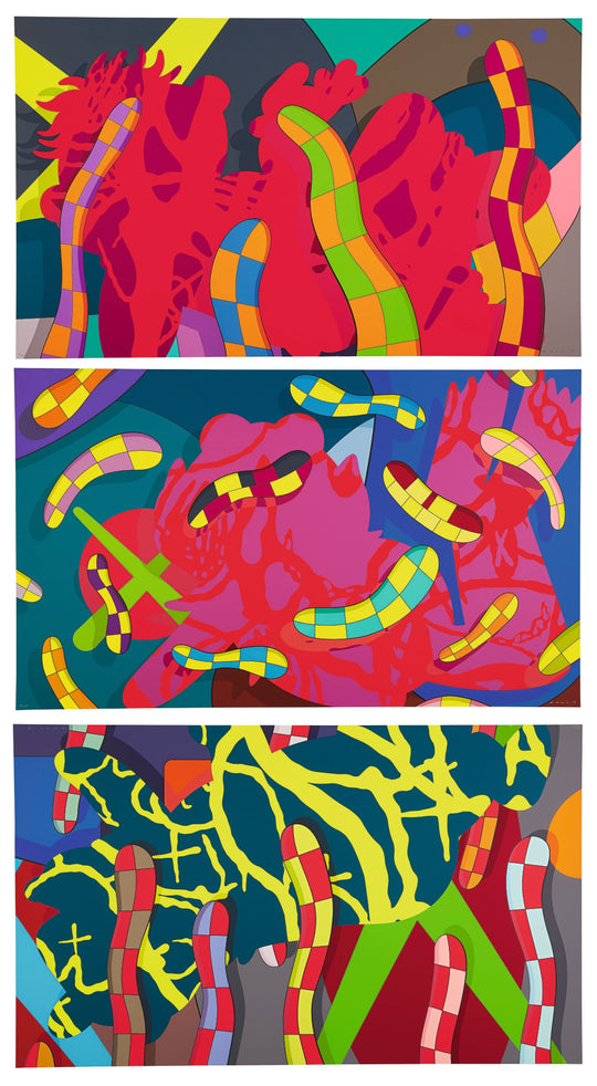 KAWS Lost Time, Alone Again & Far Far Down