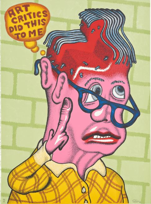 Peter Saul Self Portrait